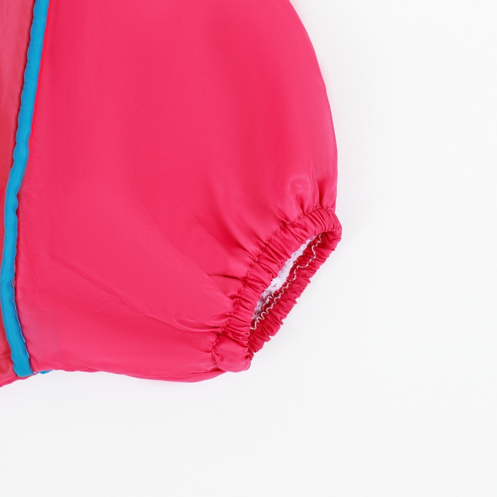 Комбинезон для собак, демисезонный с сумкой, размер XS (ДС 21, Ог 29, ОШ 19 см), розовый Комбинезон для собак, демисезонный с сумкой, размер XS (ДС 21, Ог 29, ОШ 19 см), розовый