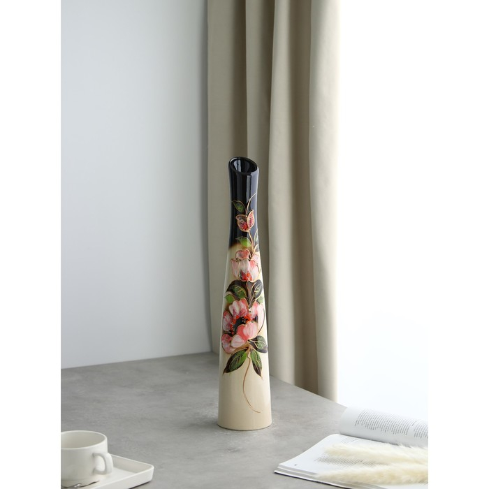 Ваза керамическая Ваза керамическая "Беатриче", напольная, разноцветная, 46 см, авторская работа