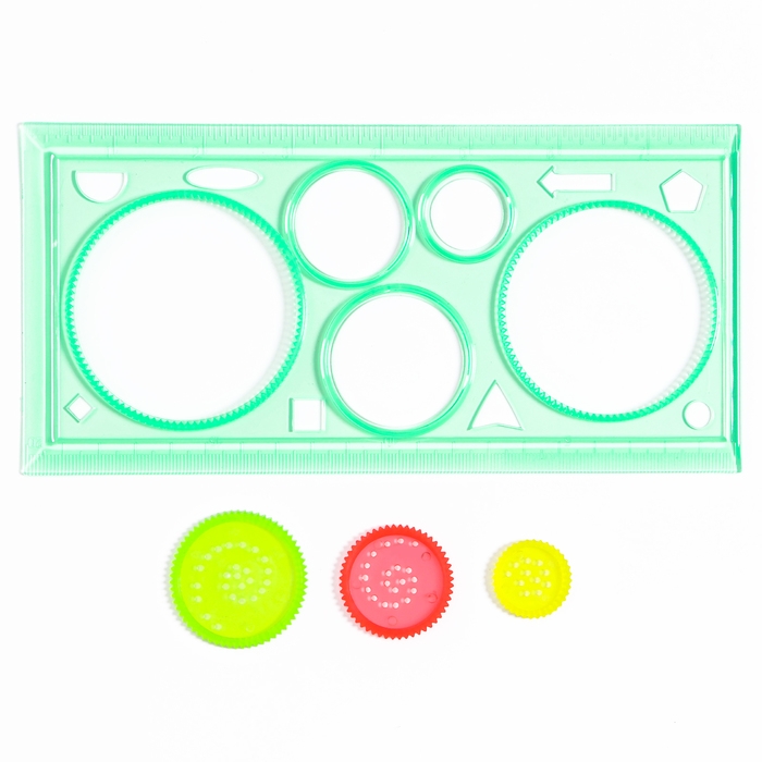 Спирограф «Фантазия», цвет МИКС Спирограф «Фантазия», цвет МИКС