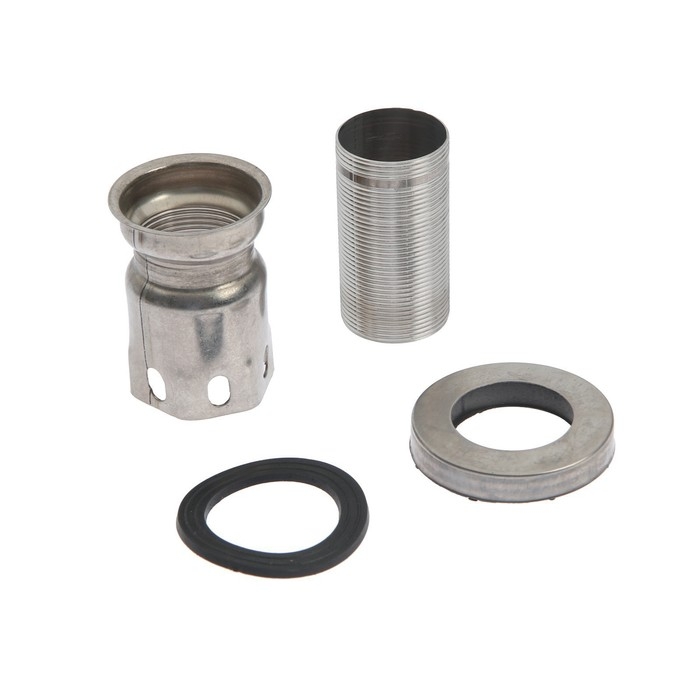 Смеситель для кухни ZEIN ZS-1, Смеситель для кухни ZEIN ZS-1, "микрофон", картридж 35 мм, нержавеющая сталь, сатин