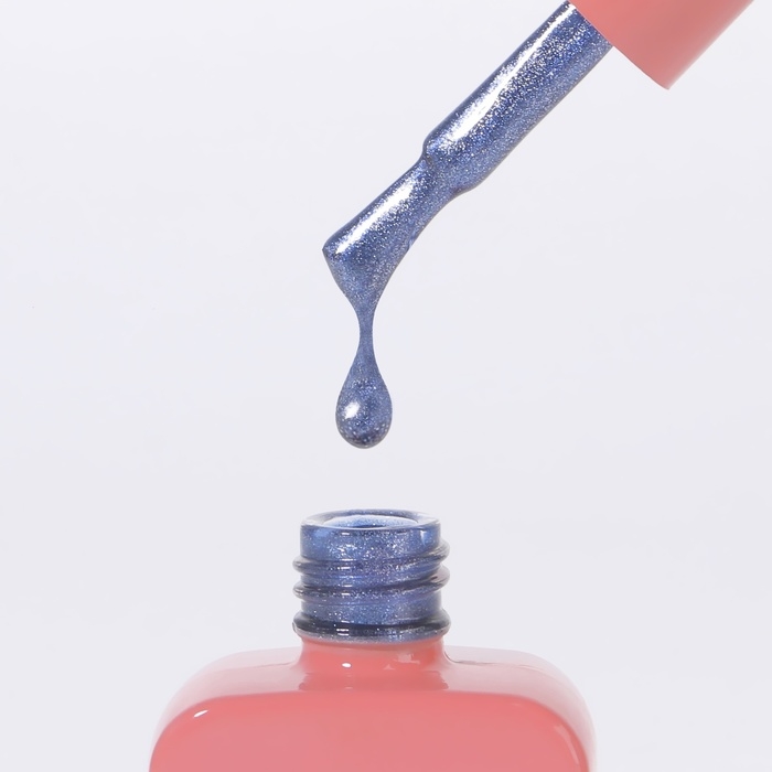 Гель лак для ногтей «CAT`S EYE GENTLE», 3-х фазный, 10 мл, LED/UV, цвет синий (54) Гель лак для ногтей «CAT`S EYE GENTLE», 3-х фазный, 10 мл, LED/UV, цвет синий (54)