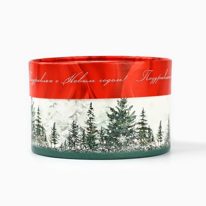 Коробка подарочная «Новогодняя акварель», 12 х 8 см, Новый год Коробка подарочная «Новогодняя акварель», 12 х 8 см, Новый год