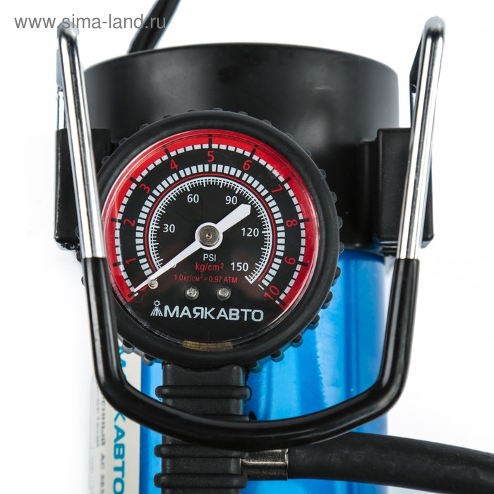 Компрессор автомобильный МАЯКАВТО АС-583ма c подсветкой манометра, 14 А, 35 л/мин, 12 В, 10 Атм/150PSI Компрессор автомобильный МАЯКАВТО АС-583ма c подсветкой манометра, 14 А, 35 л/мин, 12 В, 10 Атм/150PSI