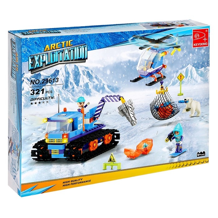 Конструктор Арктика «Сокровища севера», 321 деталь Конструктор Арктика «Сокровища севера», 321 деталь
