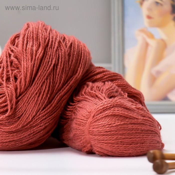 Пряжа  Пряжа "Карачаевская" 100% акрил 820-850м/250-280гр (36 Брусника)