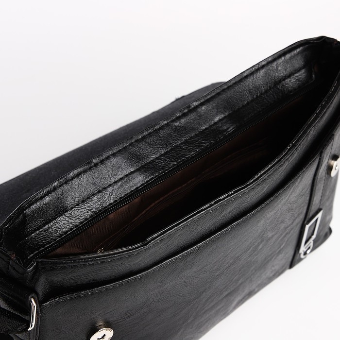 Сумка мужская, цвет чёрный Сумка мужская, цвет чёрный