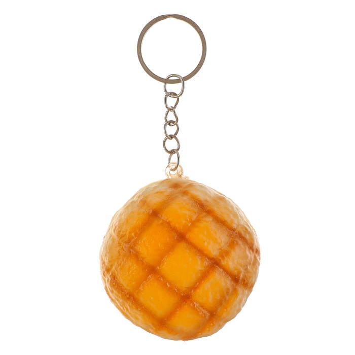 Мялка-сквиш «Булочка», на брелоке, цвет МИКС Мялка-сквиш «Булочка», на брелоке, цвет МИКС