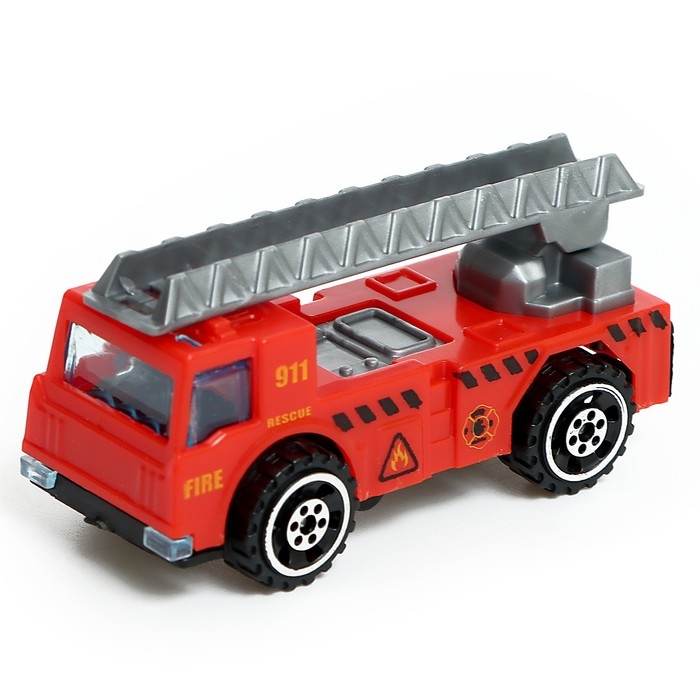 Набор машин «Пожарная служба», 16 шт