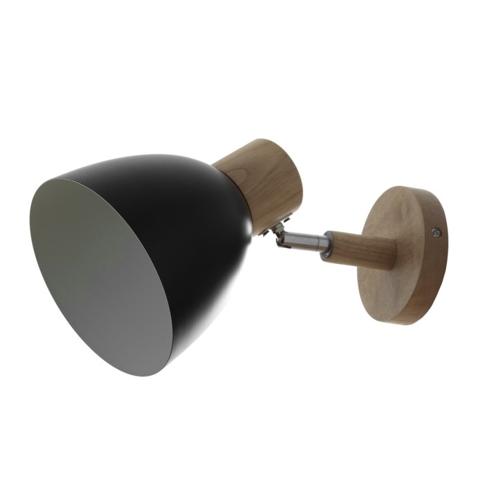 Спот Спот "Аксель" Е27 40Вт черный 15х21 см