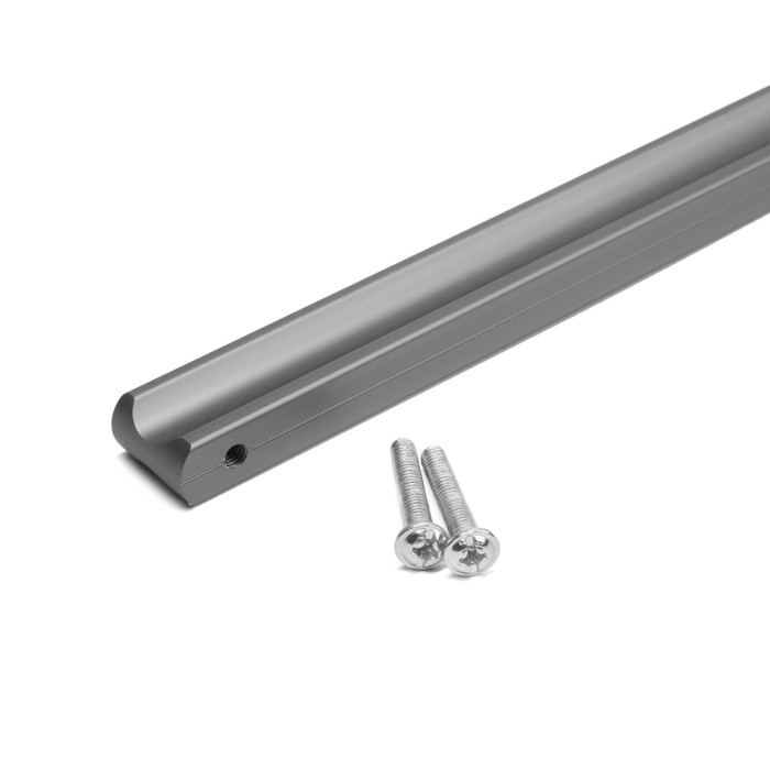 Ручка-скоба CAPPIO RSC022, алюминий, м/о 480 мм, цвет графит Ручка-скоба CAPPIO RSC022, алюминий, м/о 480 мм, цвет графит