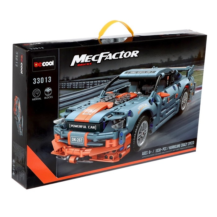 Конструктор Техно &laquo;Ураган&raquo;, 1030 деталей