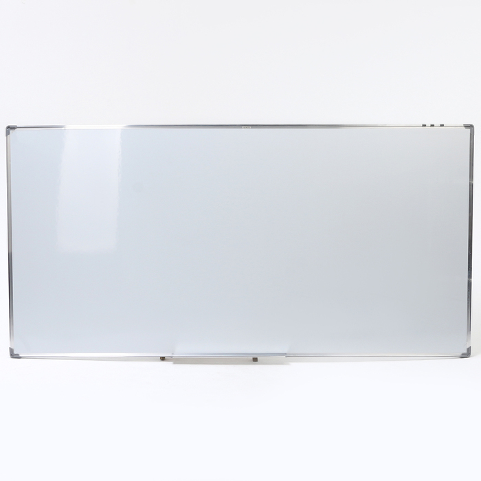 Доска магнитная односторонняя, с полочкой под маркер, оборот металл