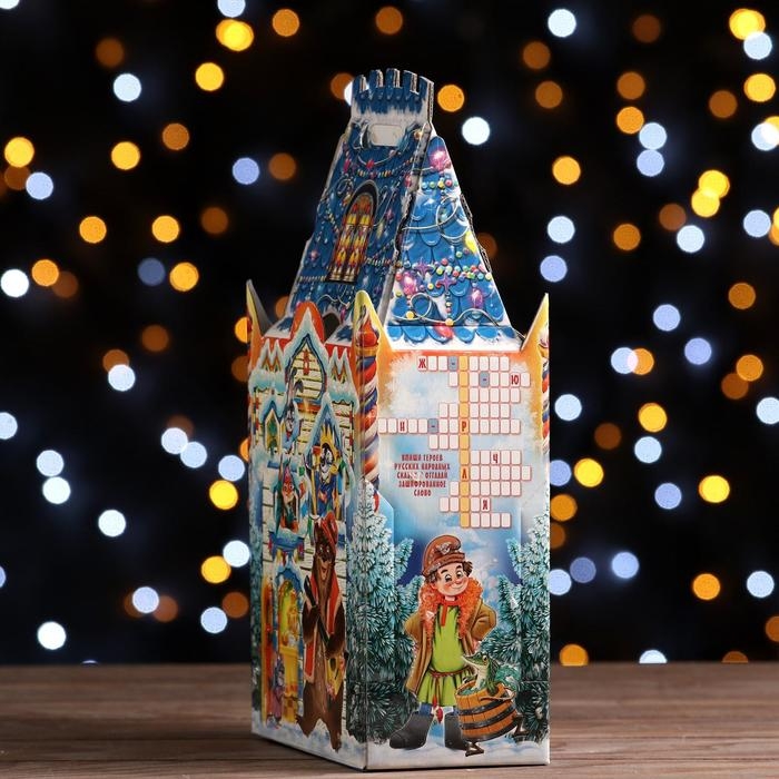 Новый год. Подарочная коробка Новый год. Подарочная коробка "В гостях у Сказки", 16,7 х 10,1 х 34,5 см.