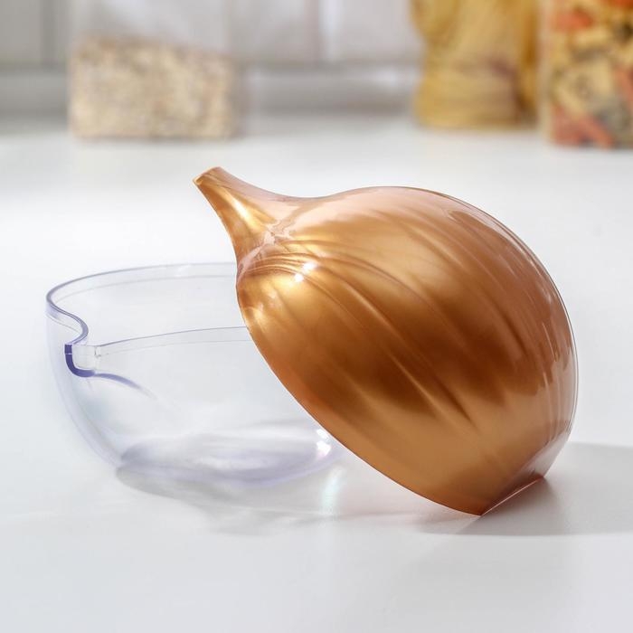 Контейнер для лука, цвет крышки МИКС