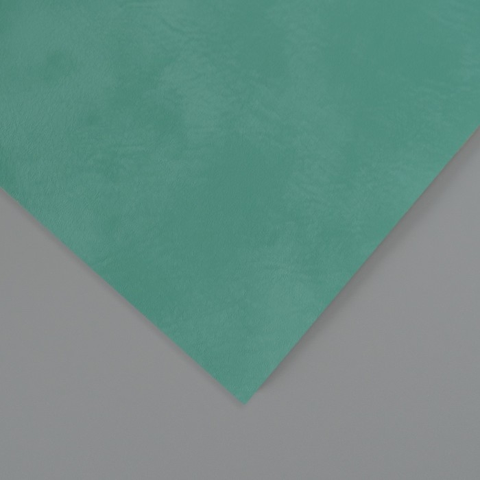 Лист для творчества иск.кожа Лист для творчества иск.кожа "Масло. Матовый" бирюзовый лист 33х20 см толщина 0,74 мм