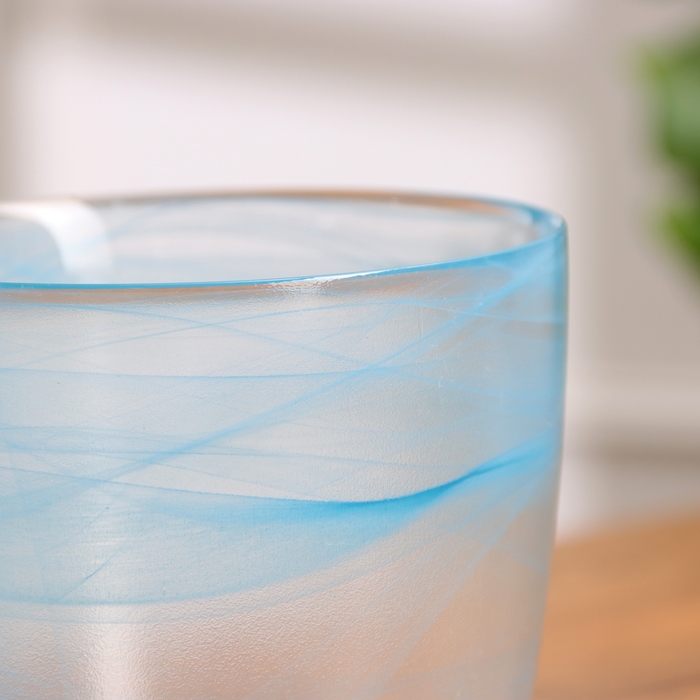 Горшок цветочный с поддоном Горшок цветочный с поддоном "Гармония", бирюзовый 1 л