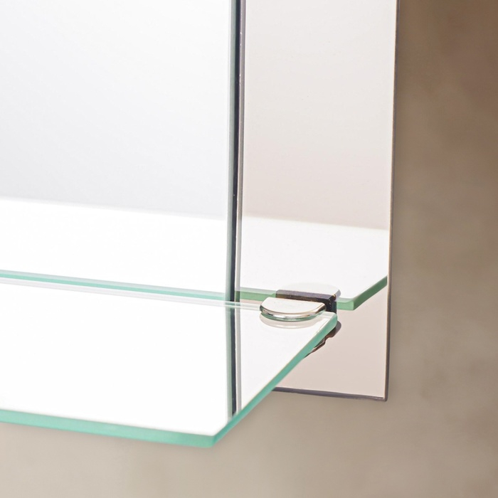 Зеркало, настенное, с полкой, 37×45 см Зеркало, настенное, с полкой, 37×45 см