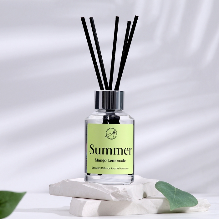Диффузор ароматический, Диффузор ароматический, "Mangо lemonade", манго и лимонад, 60 мл