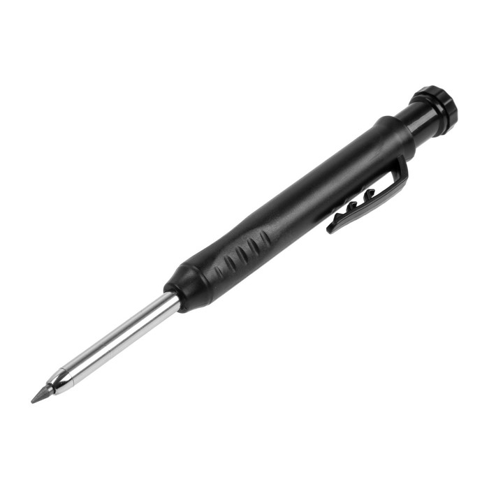 Карандаш механический ТУНДРА, с набором грифелей, 6 штук, черные Карандаш механический ТУНДРА, с набором грифелей, 6 штук, черные