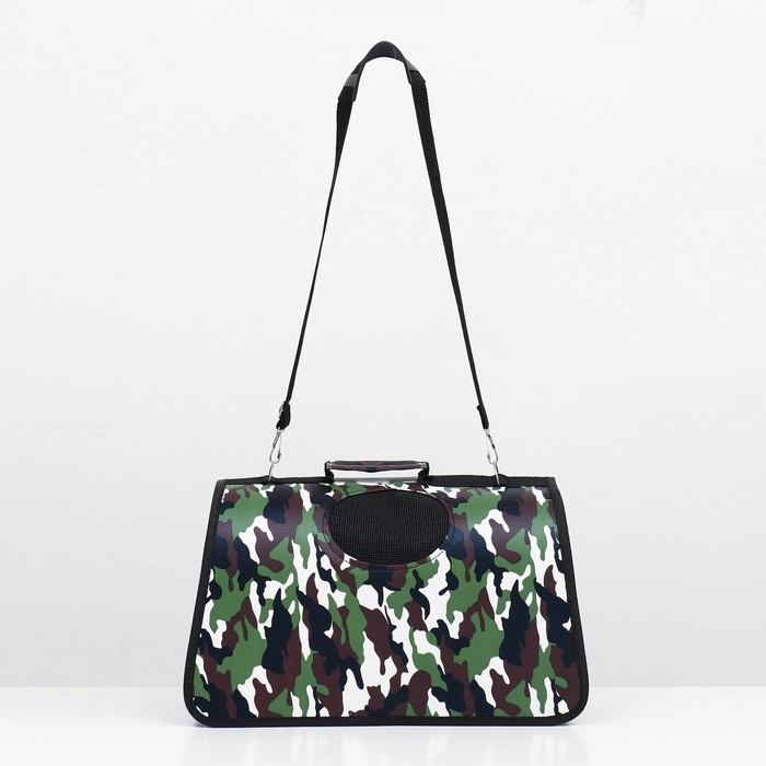 Сумка - переноска для животных Камуфляж, размер L, 53 х 22 х 29 см Сумка - переноска для животных Камуфляж, размер L, 53 х 22 х 29 см