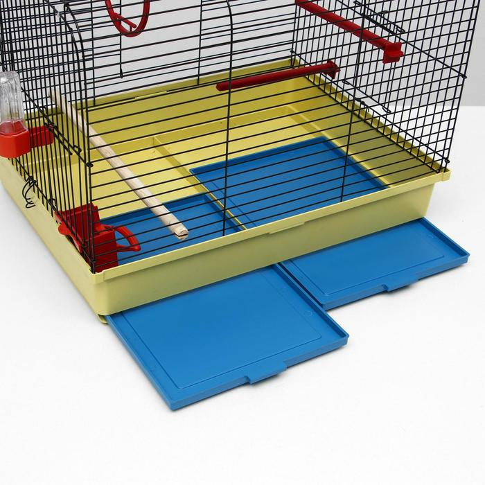 Клетка для птиц Клетка для птиц "Грация", 49 х 36 х 37 см, микс цветов