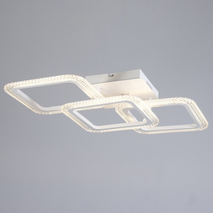 Люстра светодиодная дим. LOSANGA ДУ 3реж. 78Вт белый 68.5х32.5х12см Ritter Люстра светодиодная дим. LOSANGA ДУ 3реж. 78Вт белый 68.5х32.5х12см Ritter