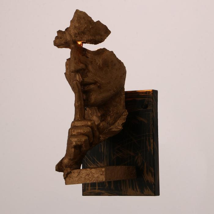 Бра 85202/1 E27 40Вт золото 16х16х32 см