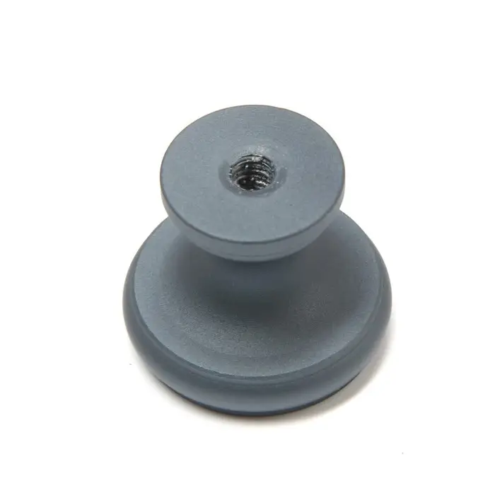 Ручка-кнопка CAPPIO PK321, d=24 мм, цвет графит, 8 шт.