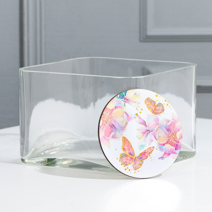 Ваза для цветов «Бабочки», 15 х 10 см. Ваза для цветов «Бабочки», 15 х 10 см.