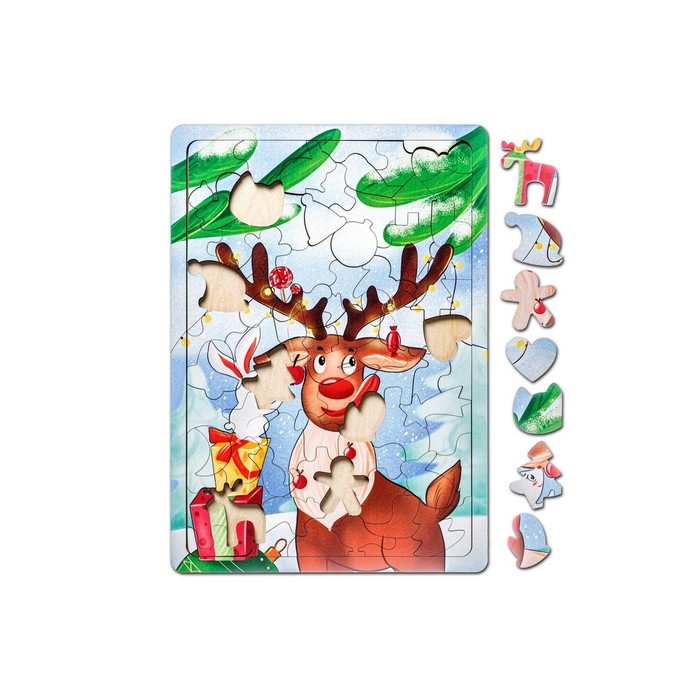 Пазл «Счастливый олень» Пазл «Счастливый олень»