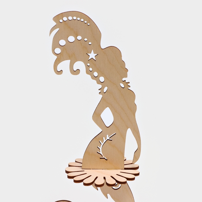 Салфетница деревянная «Сирена», 25×13×13 см Салфетница деревянная «Сирена», 25×13×13 см