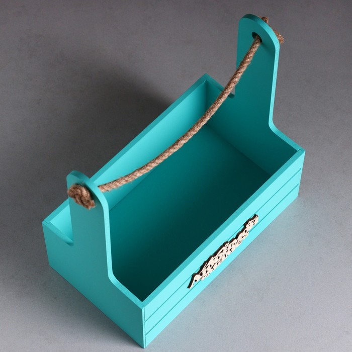 Ящик - кашпо деревянный 25х15х30  Ящик - кашпо деревянный 25х15х30 "Любимой Маме" Тиффани