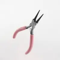Круглогубцы для рукоделия, 12.5&times;6.5 см, розовые