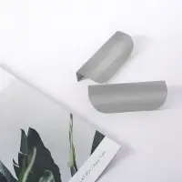 Ручка CAPPIO, м/о 96 мм, цвет матовый серый, 4 шт.