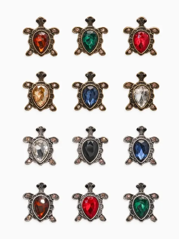 Брошь &laquo;Черепаха ажурная&raquo;, МИКС