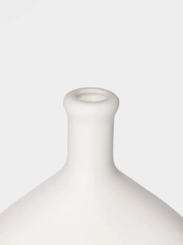 Ваза для сухоцветов Extension, пластик, 18.7&times;6.8&times;19.5 см, белая