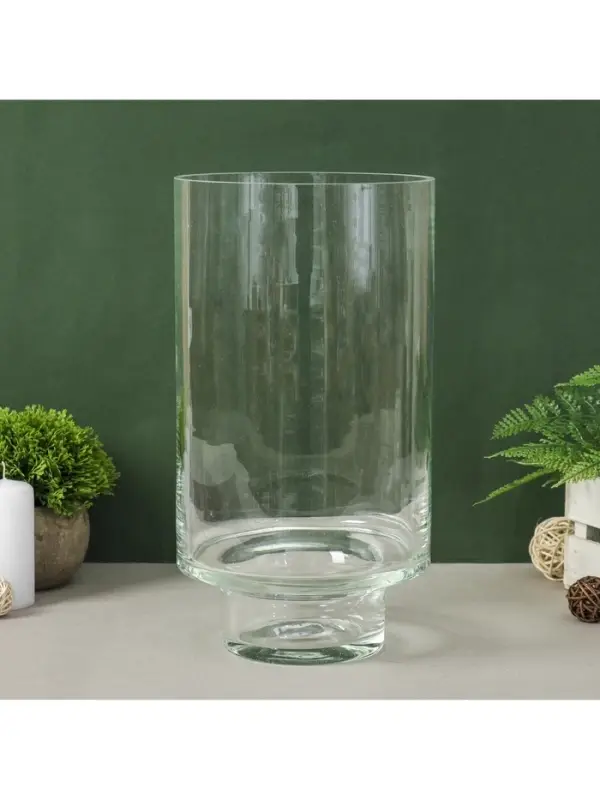 Ваза для цветов &laquo;Лола&raquo;, 4.9 л, h=30 см, d=18 см, толщина стекла 3.5 мм, прозрачная