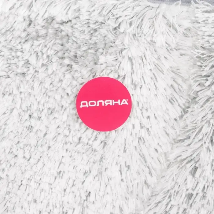 Коврик Доляна Waves, 43&times;61 см, серый