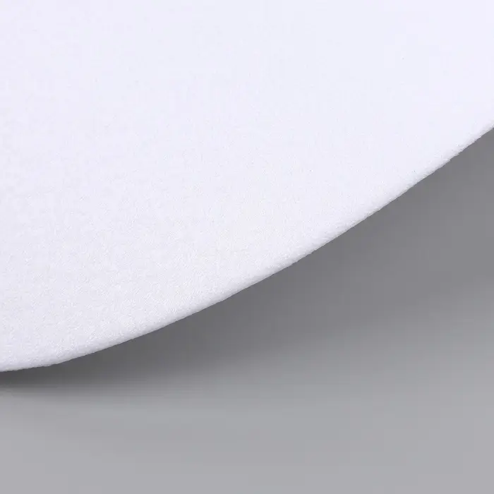 Козырёк для кепки, гнутый, 7×19.5 см, белый