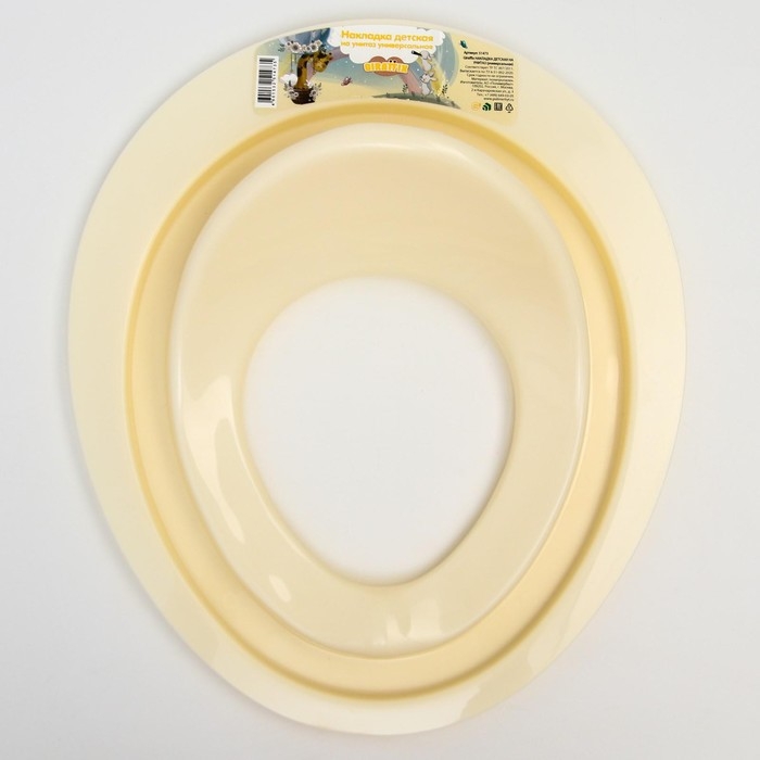 Детская накладка - сиденье на унитаз Giraffix, цвет МИКС Детская накладка - сиденье на унитаз Giraffix, цвет МИКС