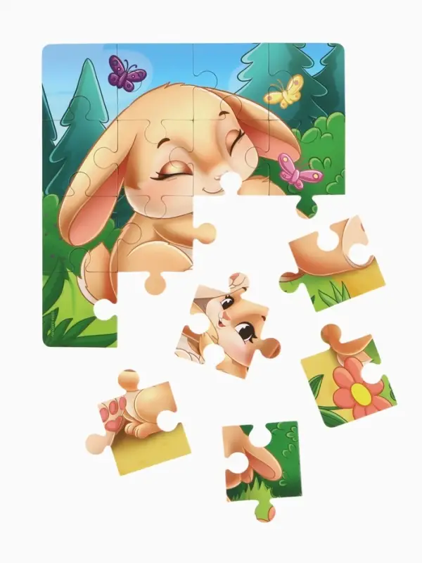 Магнитные пазлы для малышей &laquo;Мамы и малыши&raquo;, книга 3 в 1, Крошка Я