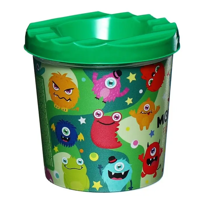 Стакан - непроливайка для рисования Calligrata &laquo;Монстрики&raquo;, 210 мл, с рисунком