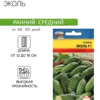 Семена Огурец &laquo;Эколь&raquo;, F1, 0.2 г, &laquo;УРОЖАЙ УДАЧИ&raquo;
