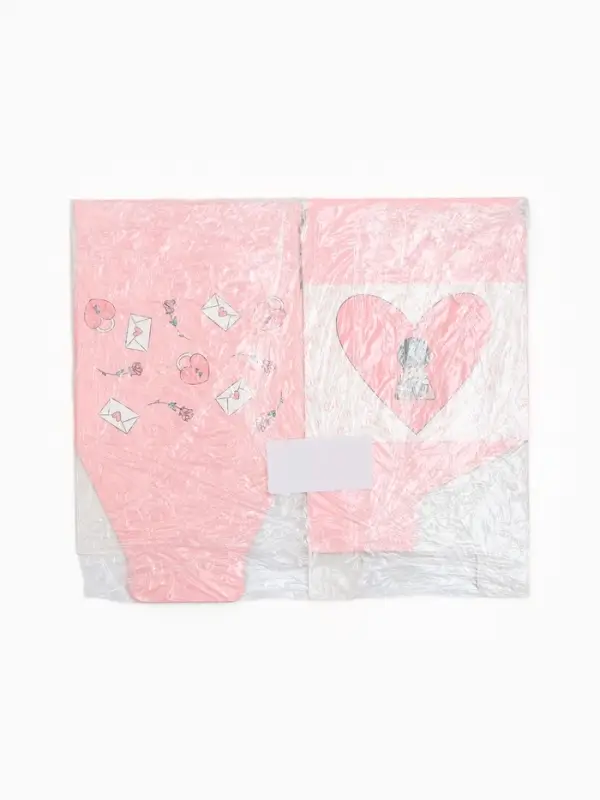 Коробка самосборная With love, размер 12&times;12&times;8.5 см, плотность 270 г/м&sup2;