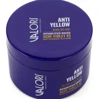 Маска для светлых и седых волос Valori Professional, антижёлтая, 500 мл