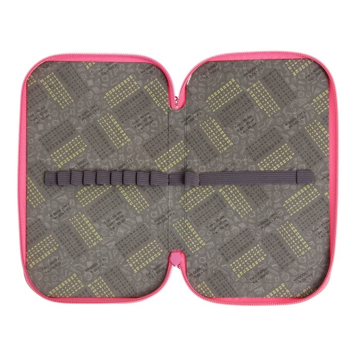 Пенал 2 секции, 125 х 205 х 40 мм, Calligrata 30П26/2 Пенал 2 секции, 125 х 205 х 40 мм, Calligrata 30П26/2 "Девочка", ламинированный картон