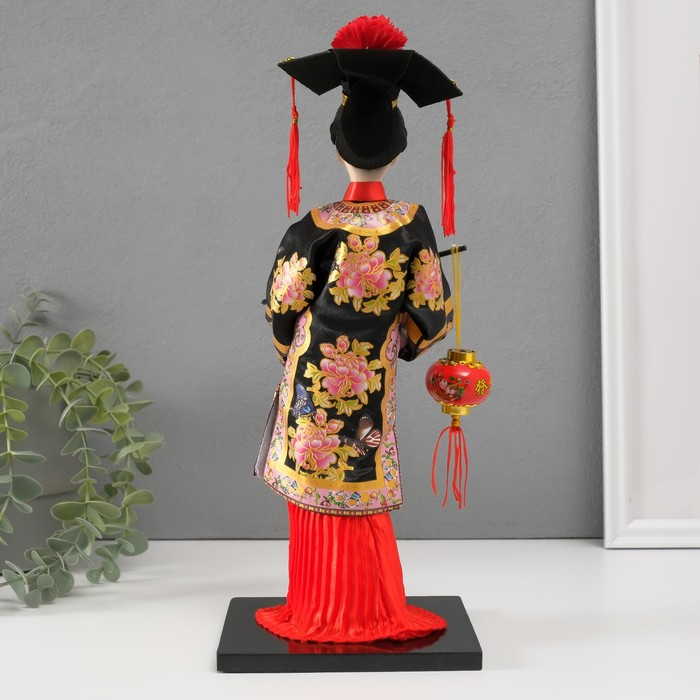 Кукла коллекционная Кукла коллекционная "Китаянка в национ. платье с китайским фонариком" МИКС 32х12,5х12,5 см