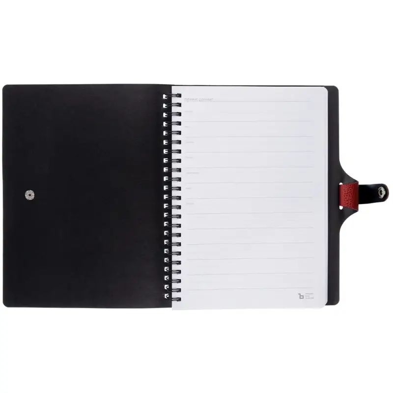 Ежедневник Strep Front на заказ, недатированный, красный Ежедневник Strep Front на заказ, недатированный, красный