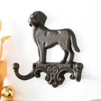 Крючки настенные &laquo;Собака&raquo;, ключница декоративная, чугун, 16&times;4&times;16 см
