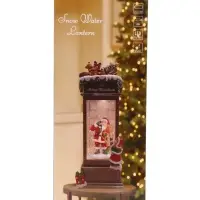 Фигурка светодиодная &laquo;Дед мороз&raquo;, новогодняя, 3хАА, музыка, свет, USB, 10.5&times;10&times;30 см